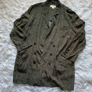 Vintage Christian Dior blazer coat